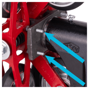 Side Arm Roller Wheel Tracking