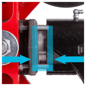 Bracket & Hub Gap
